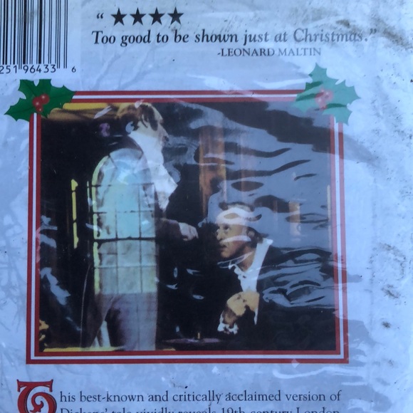 🎄 Vintage - Christmas Carol VHS Colourized - Picture 3 of 12